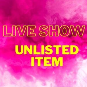Live unlisted items